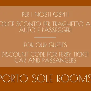 3* Couette-café Porto Sole